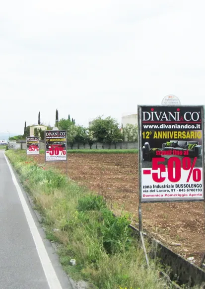 Pubblicità temporanea